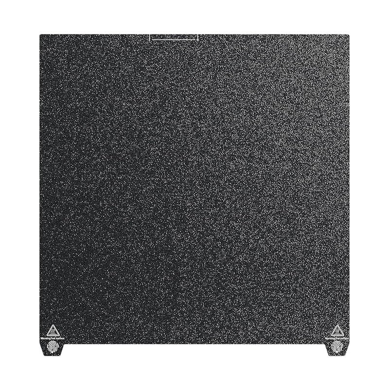 IdeaFormer-3D لوحة بناء PEI مزدوجة الجوانب K2 Plus 370x370 مم، ورقة فولاذية مرنة ذات سطح PEI منقوش لطابعة 3D Creality K2 Plus/K2 Plus Combo - Image 1